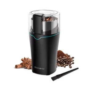 Professional Coffee Grinder With Removable Stainless Steel Cup Coffee Beans Grinder For Spices Herb Grain Mill For Kitchen 300W