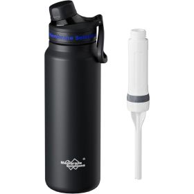 Filtered Water Bottle, 32oz Stainless Steel Water Bottle, With Filter Cartridge