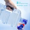 Universal Water Dispenser Replacement Caps - 3-Piece Set with Enhanced Seal for 3 & 5 Gallon 55mm Bottles