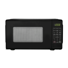 0.7 Cu ft Countertop Microwave Oven, 700 Watts, White (Pack Size: Black)