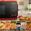 0.7 Cu ft Countertop Microwave Oven, 700 Watts, White